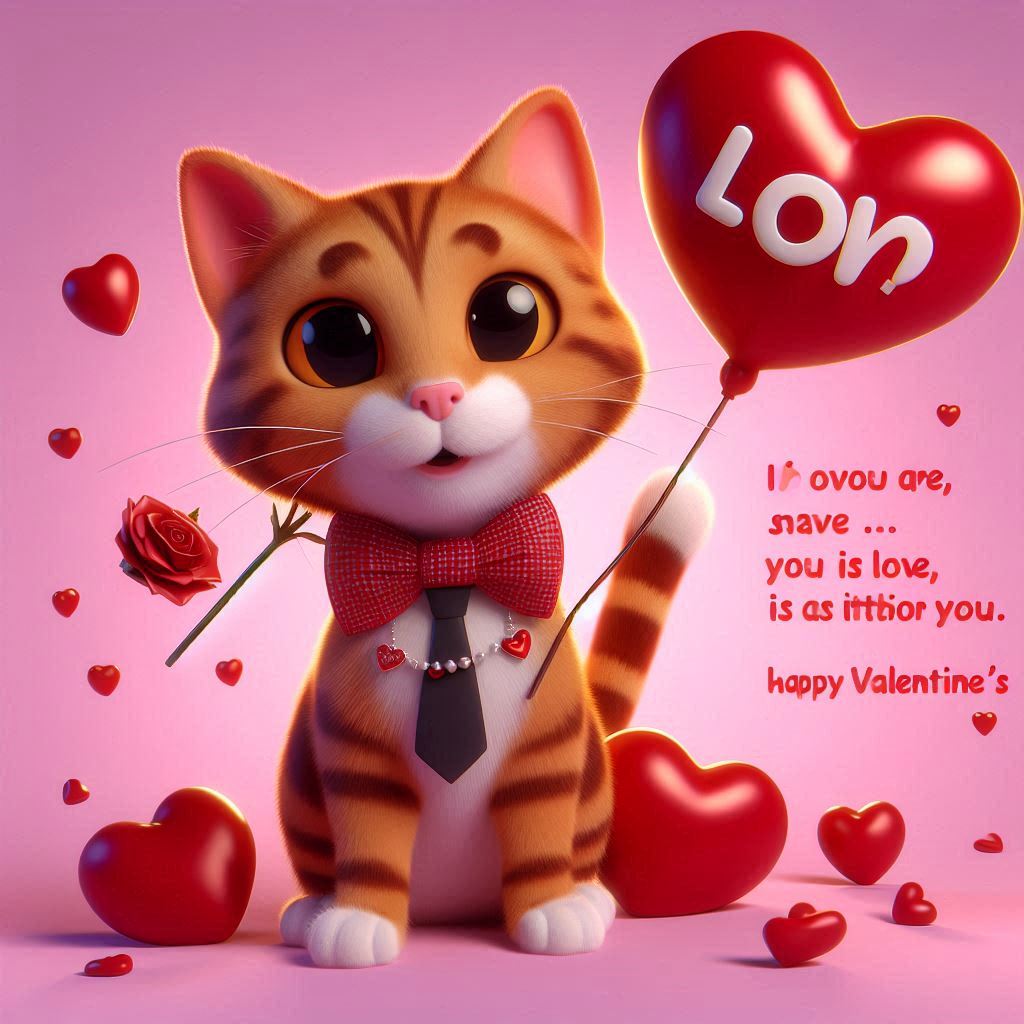 Cat Valentines Day Puns QA