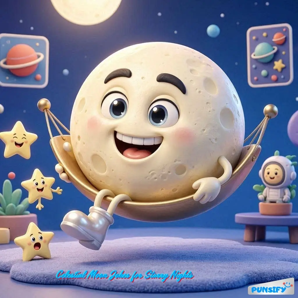 175+ Cosmic Giggles in Moon Jokes That Are Out of This World