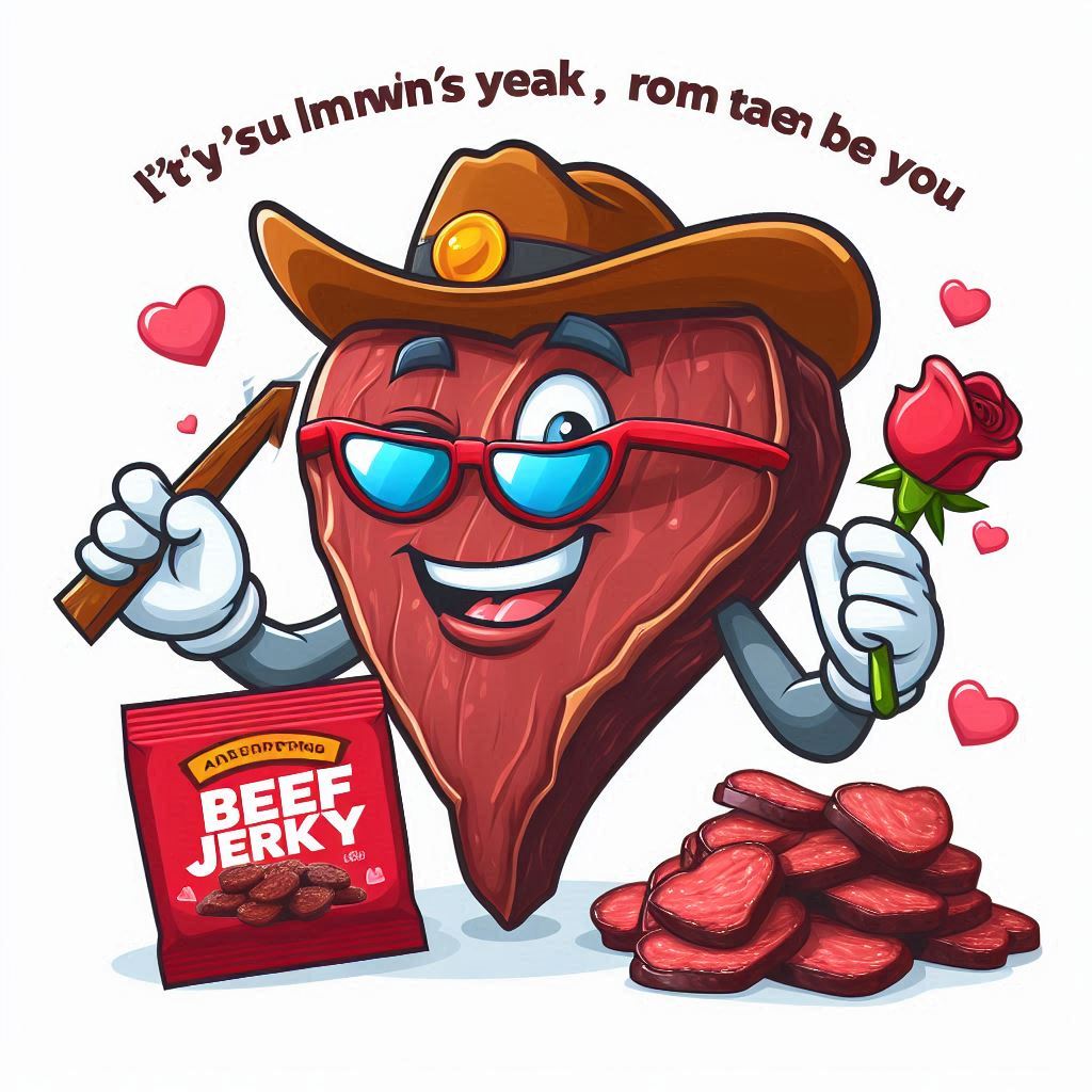 200+ Beef Jerky Valentine Puns for a Meaty Love Celebration 3 Cheesy Beef Jerky Puns for Your Valentine