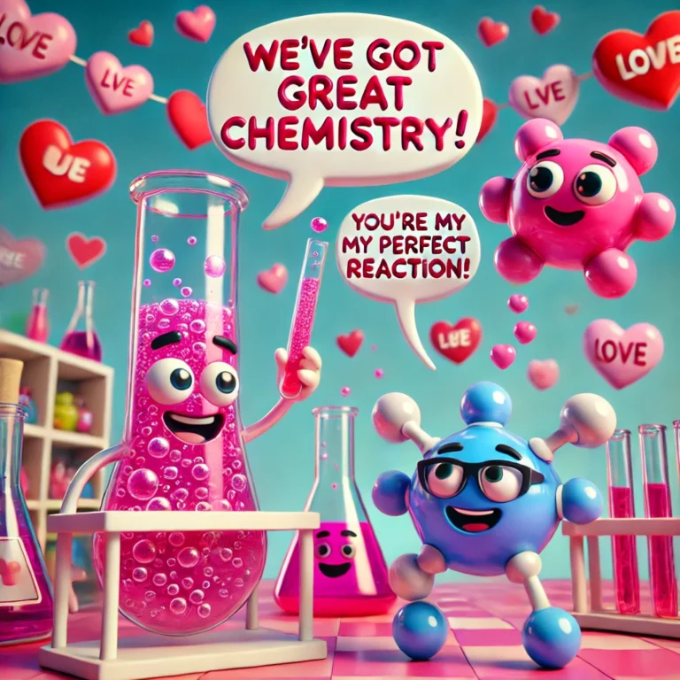 Chemistry Valentines Puns