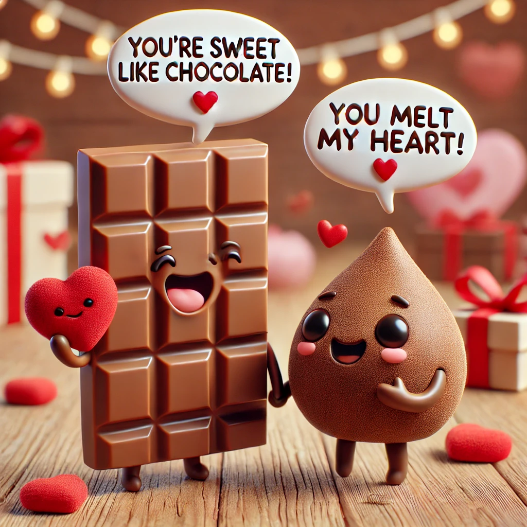 Chocolate Valentines Day Puns