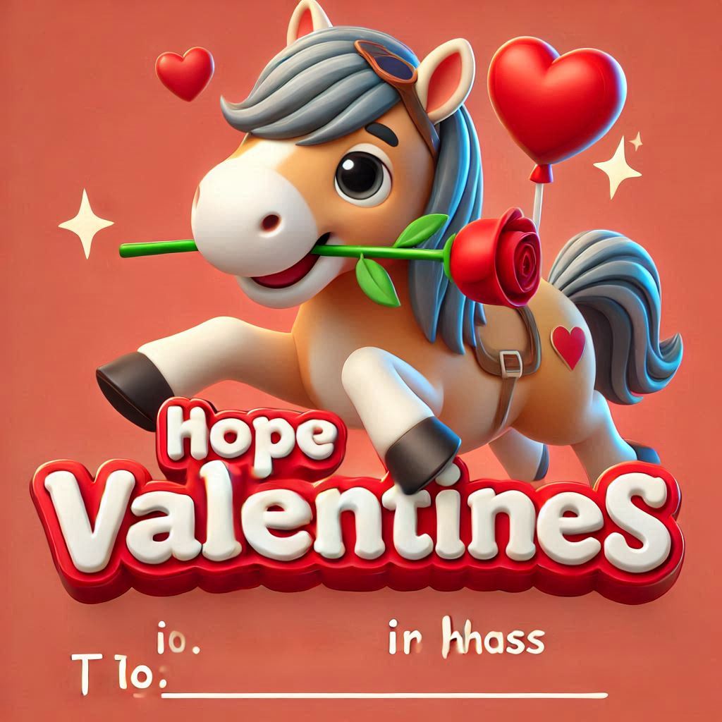 Clever Horse Valentine Puns for Social Media