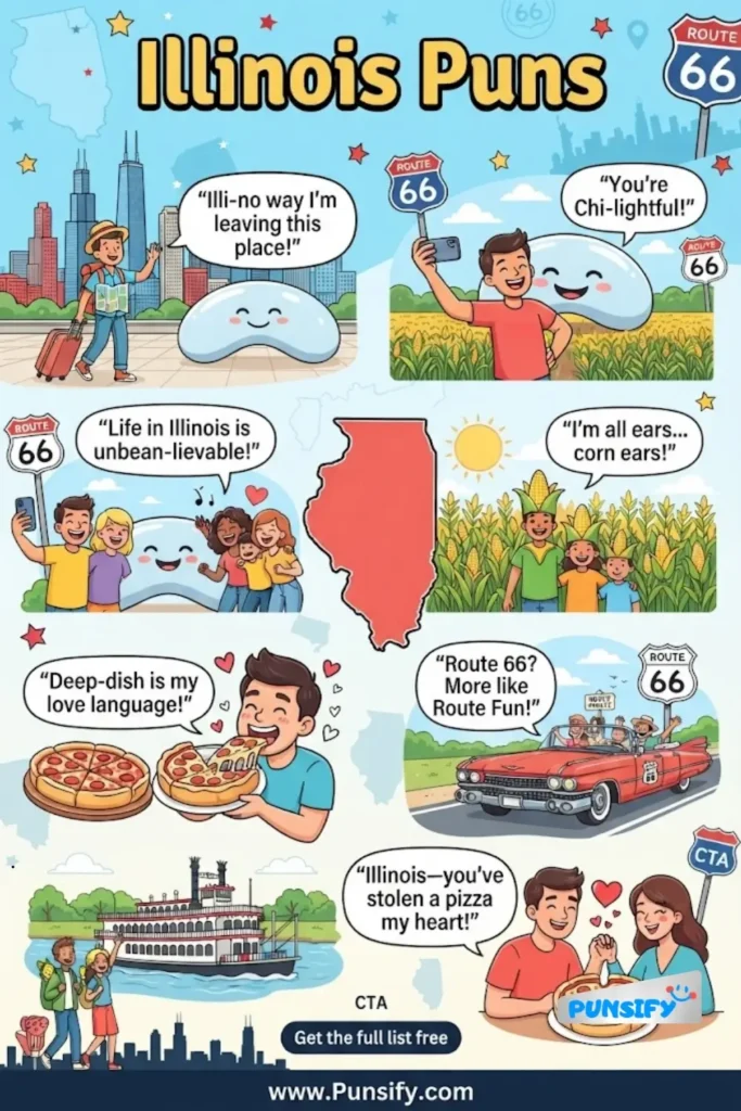 193+ Hilarious Illinois Puns That Will Make You Chuckle and Smile