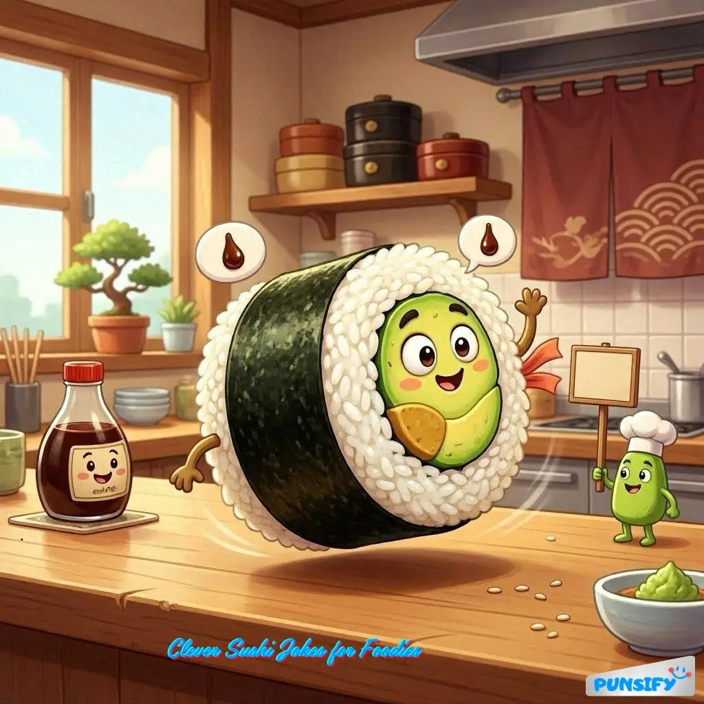169+ Hilarious Sushi Jokes to Roll You Over with Laughter and Fun