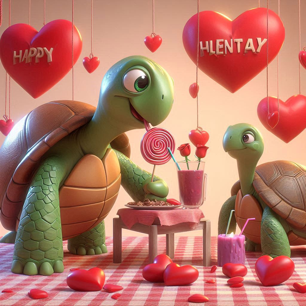 Clever Turtle Valentine Puns for Social Media