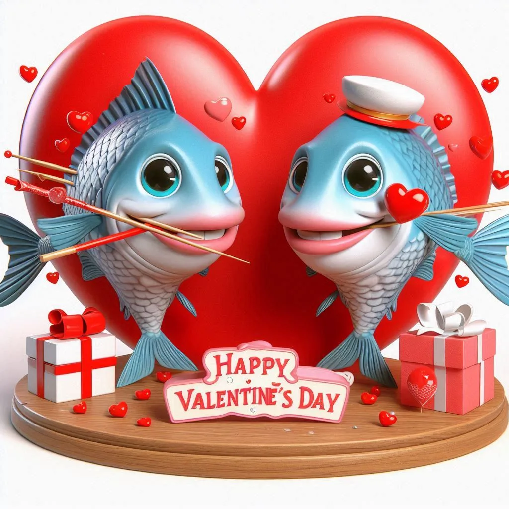 200+ Valentines Day Fish Puns to Hook Your Sweetheart's Heart 3 Clever Valentines Day Fish Puns for Social Media