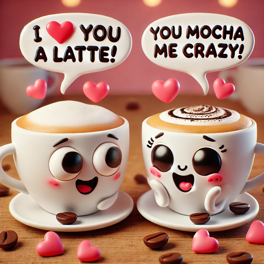 Coffee Valentines Day Puns