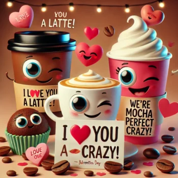 200+ Coffee Valentines Puns for a Brew-tiful Love Celebration