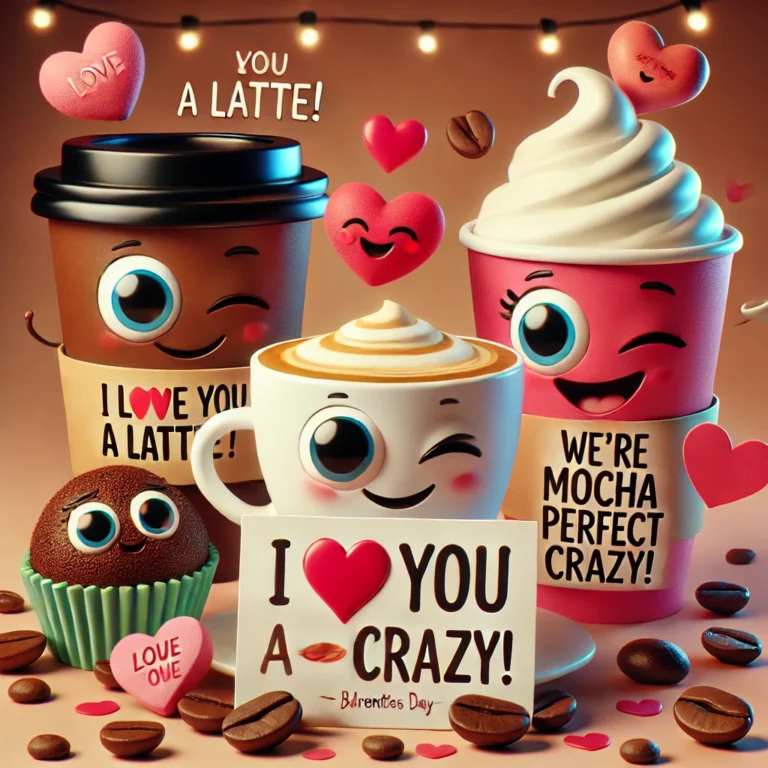 Coffee Valentines Puns