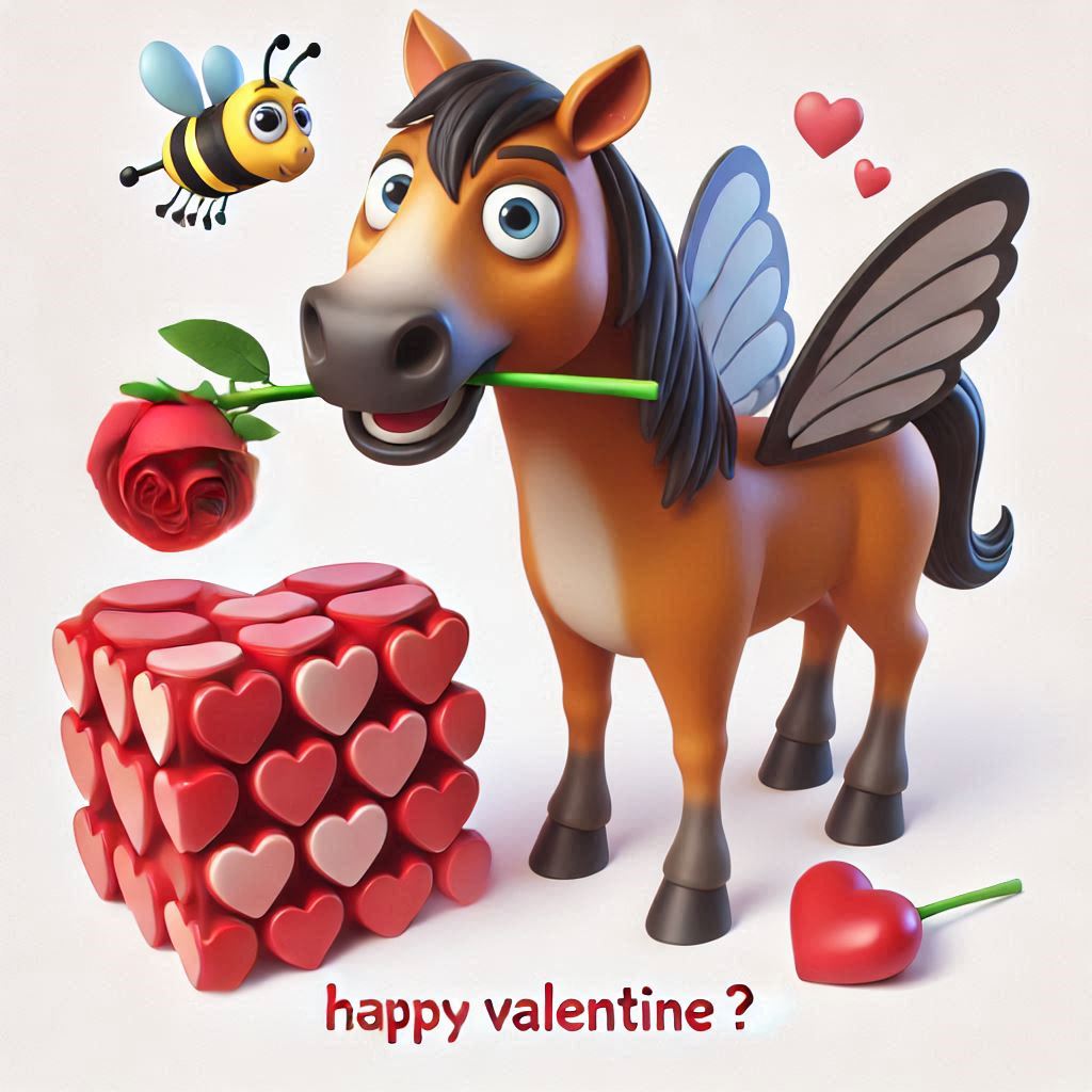 Creative Horse Valentine Puns for Cards