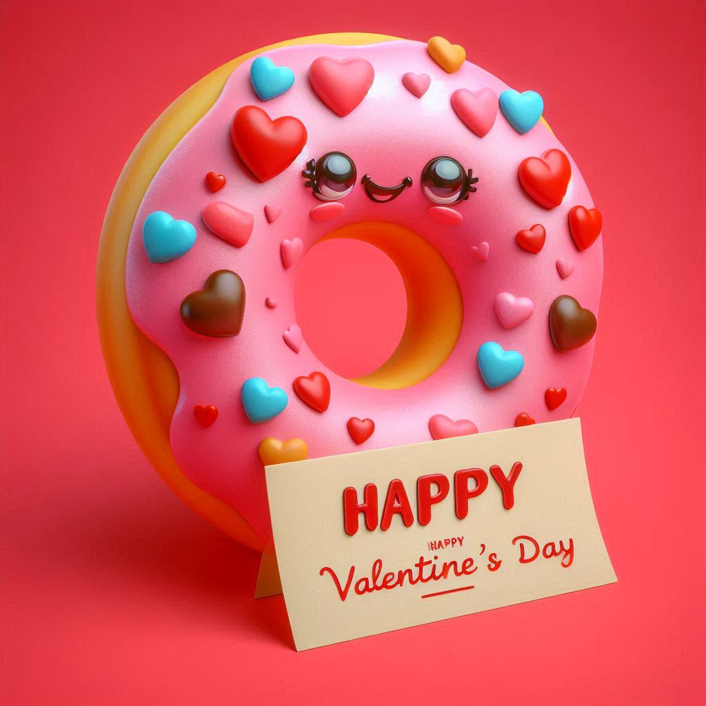 donut valentines day gif