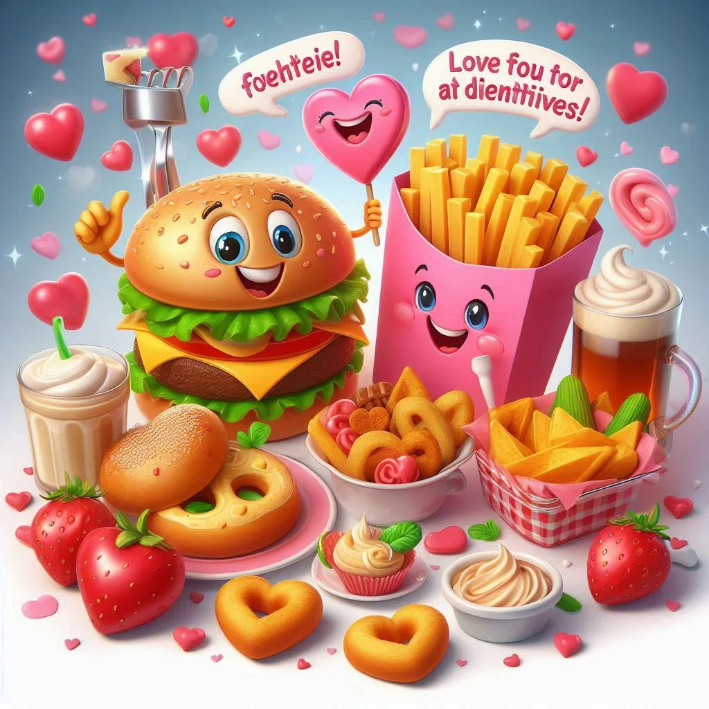 200+ Food Valentine's Day Puns for Sweet Celebrations and Laughs 2 Creative food Valentines Day puns for card messages