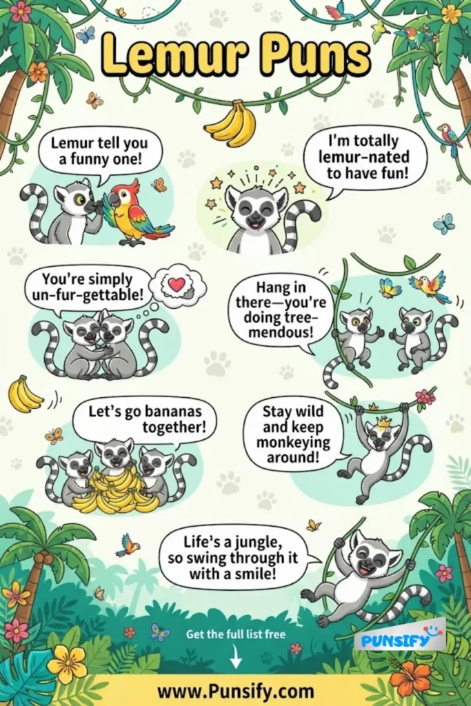 175+ Lemur Puns That Will Have You Leaping With Laughter