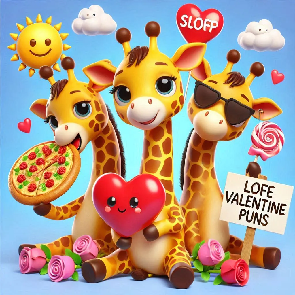 Cute Giraffe Valentine Puns for Your Loved Ones