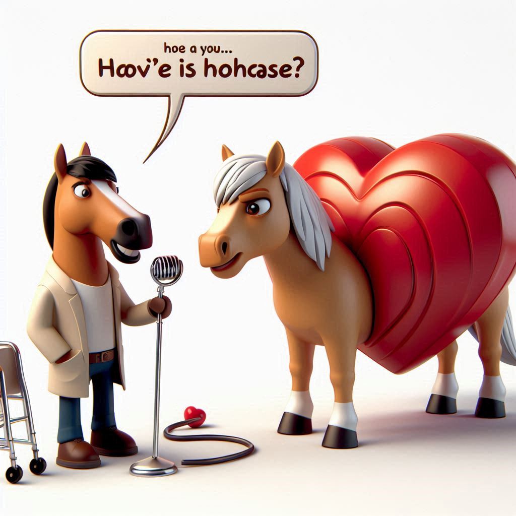 Cute Horse Valentine Puns for Lovers