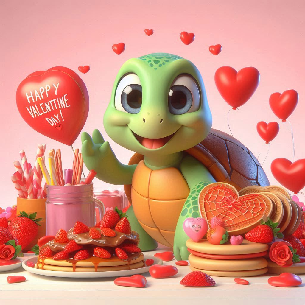 Cute Turtle Valentine Puns for Cards