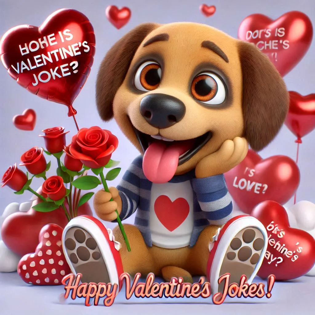 200+ Valentine Dog Jokes to Make You Wag with Laughter 3 Cute Valentine Dog Jokes
