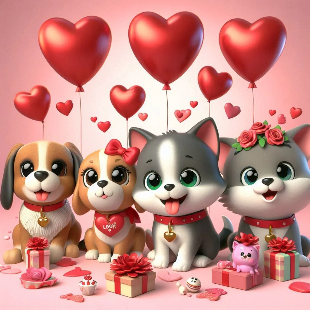 Cute Valentines Day Pet Puns for Dog Lovers