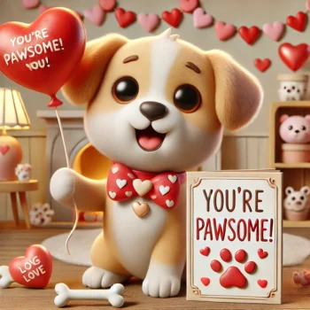 200+ Dog Valentines Day Puns for Pawsitively Adorable Fun