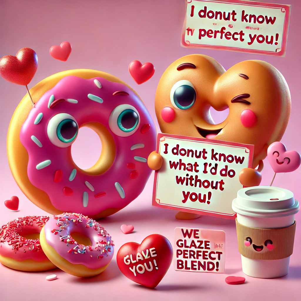 Donut Valentines Day Puns