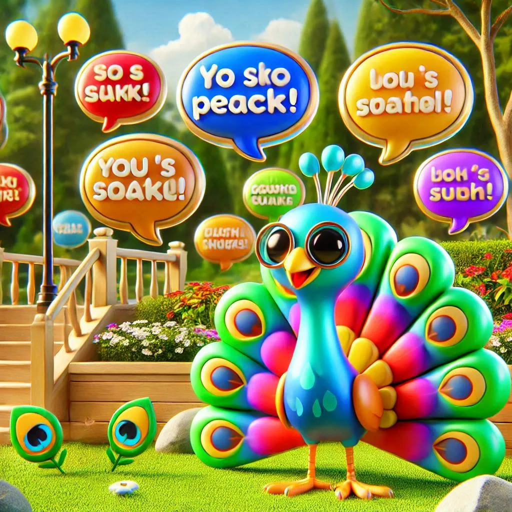 200+ Peacock Puns to Brighten Your Day with Colorful Humor and Clever Laughs 3 Double Entendre Why Did the Peacock Go to the Party To Strut Its Stuff