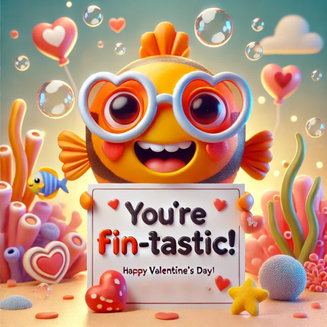 Fish Valentines Puns