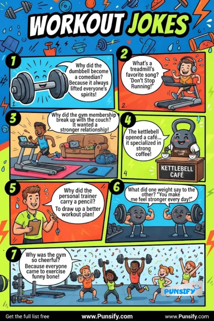 Lifting Spirits 173+ with Workout Jokes to Flex Your Funny Bone