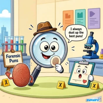153+ Hilarious Forensic Puns to Investigate and Solve the Mystery of Fun