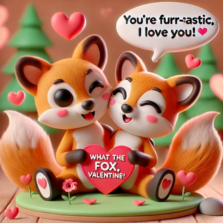 Fox Valentines Day Puns