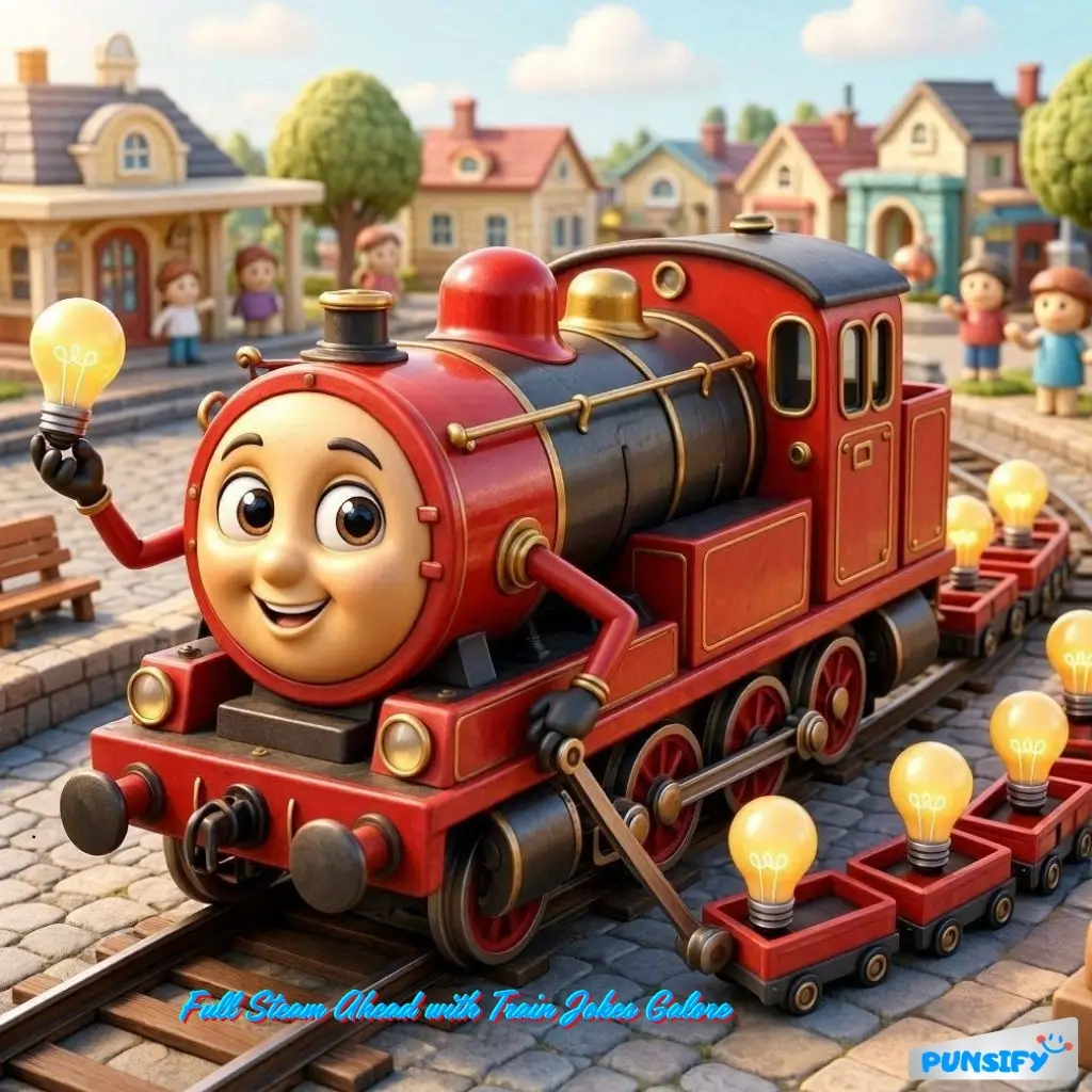 All Aboard the Laugh Express: Train Jokes 175+ for a Whistle-Stop of Fun
