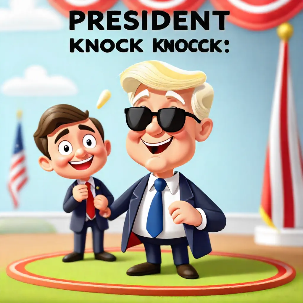 Fun President Knock Knock Jokes QA