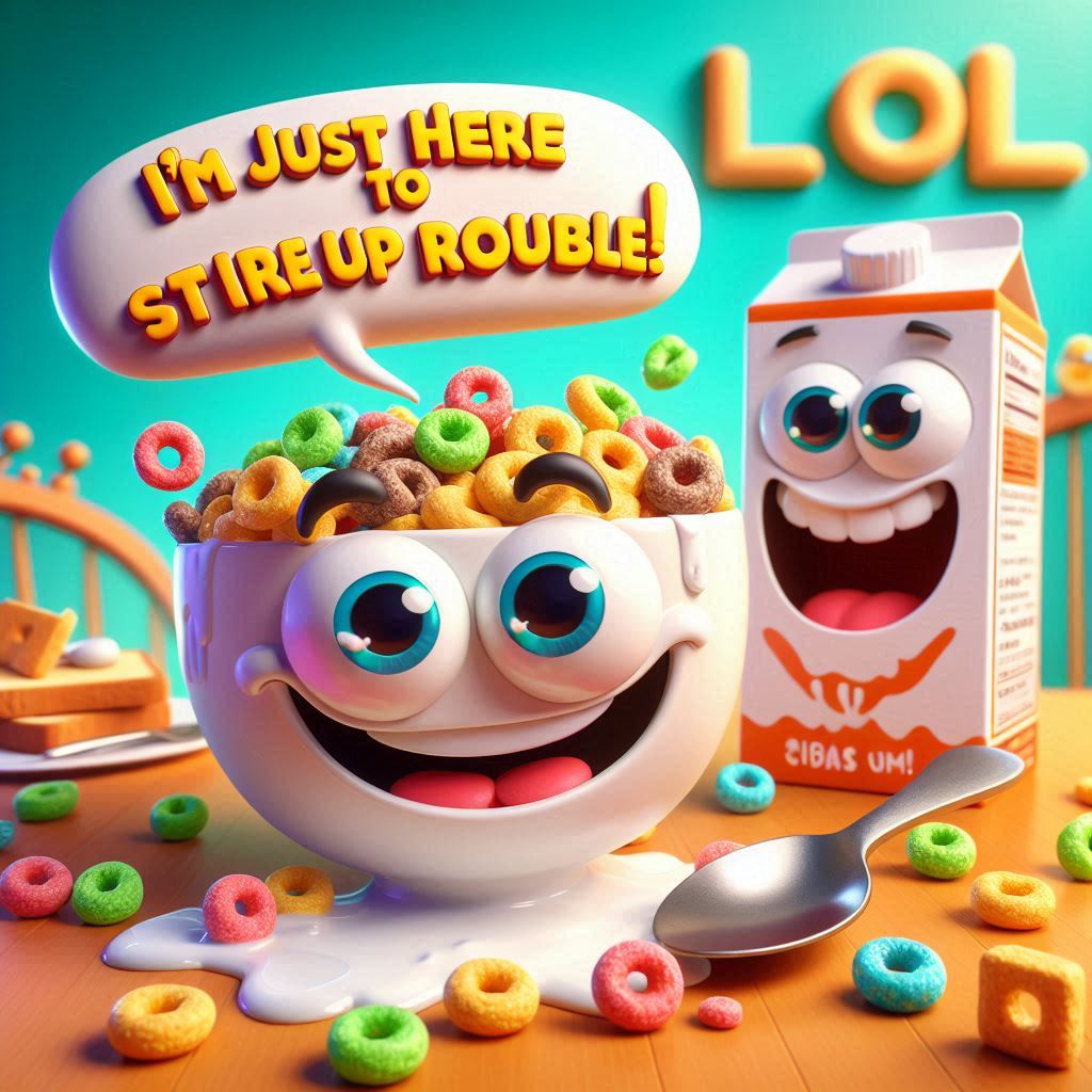 Funny Cereal And Milk Jokes