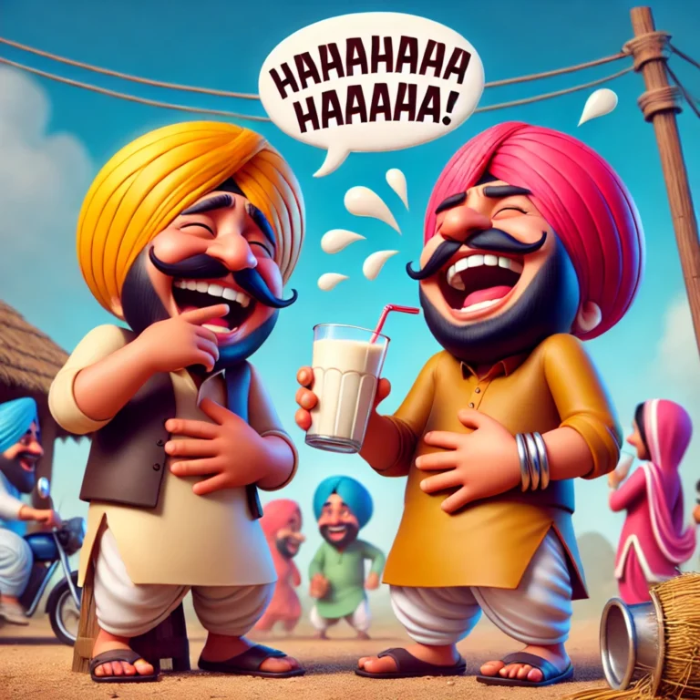 153+ Giggles Galore with Funny Jokes In Punjabi Language and Puns Delight