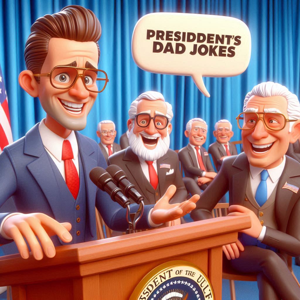 Funny Presidents Dad Jokes QA