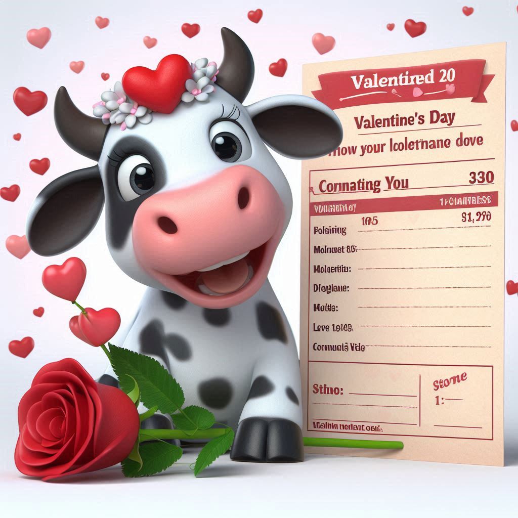 Funny Valentines Day Cow Puns QA