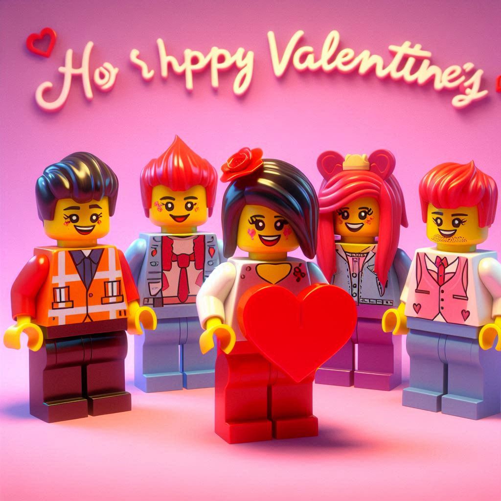 Funny Valentines Lego Puns QA