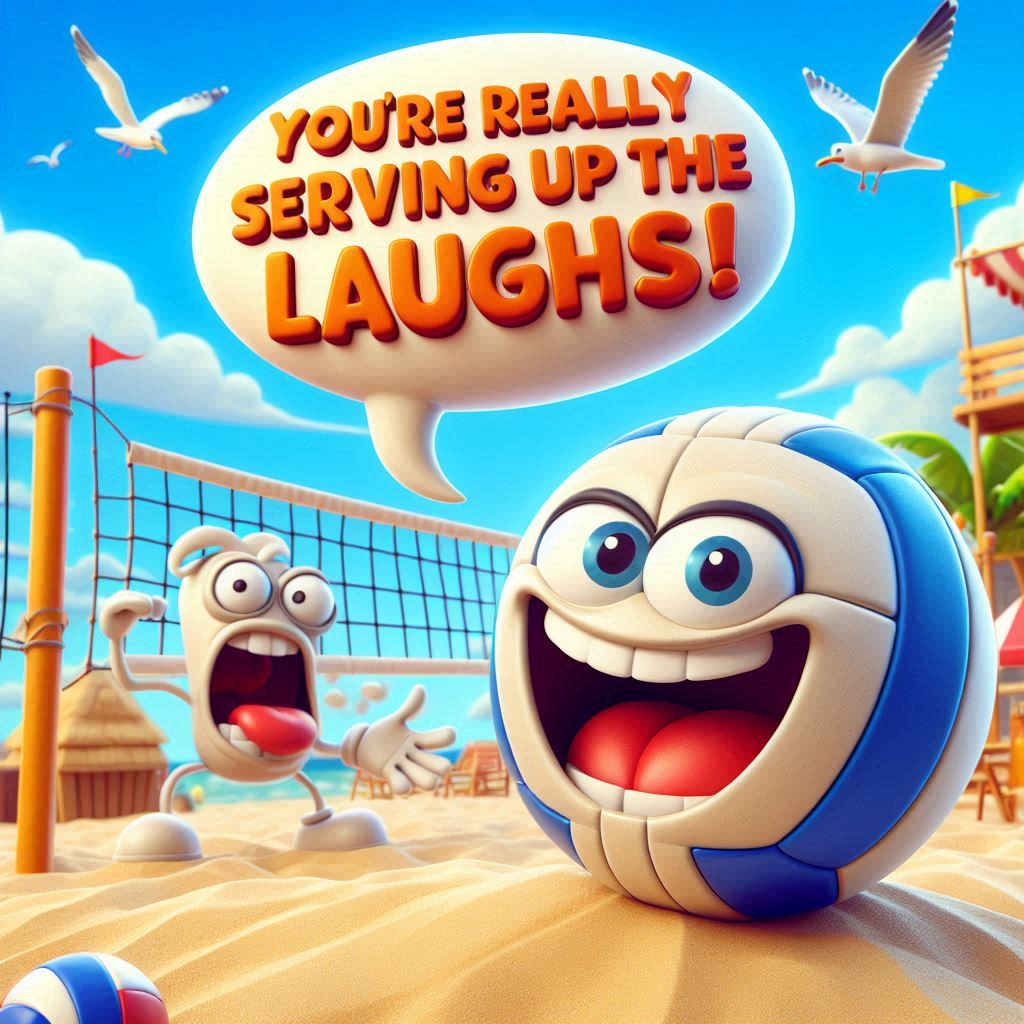 Funny Volleyball Puns