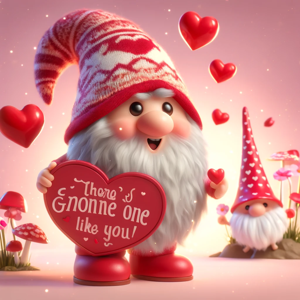 Gnome Valentine Puns