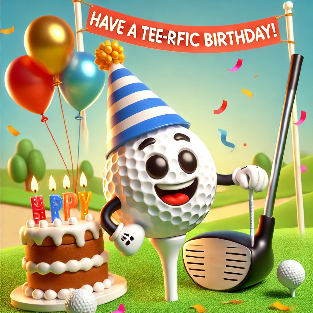 Golf Puns Birthday