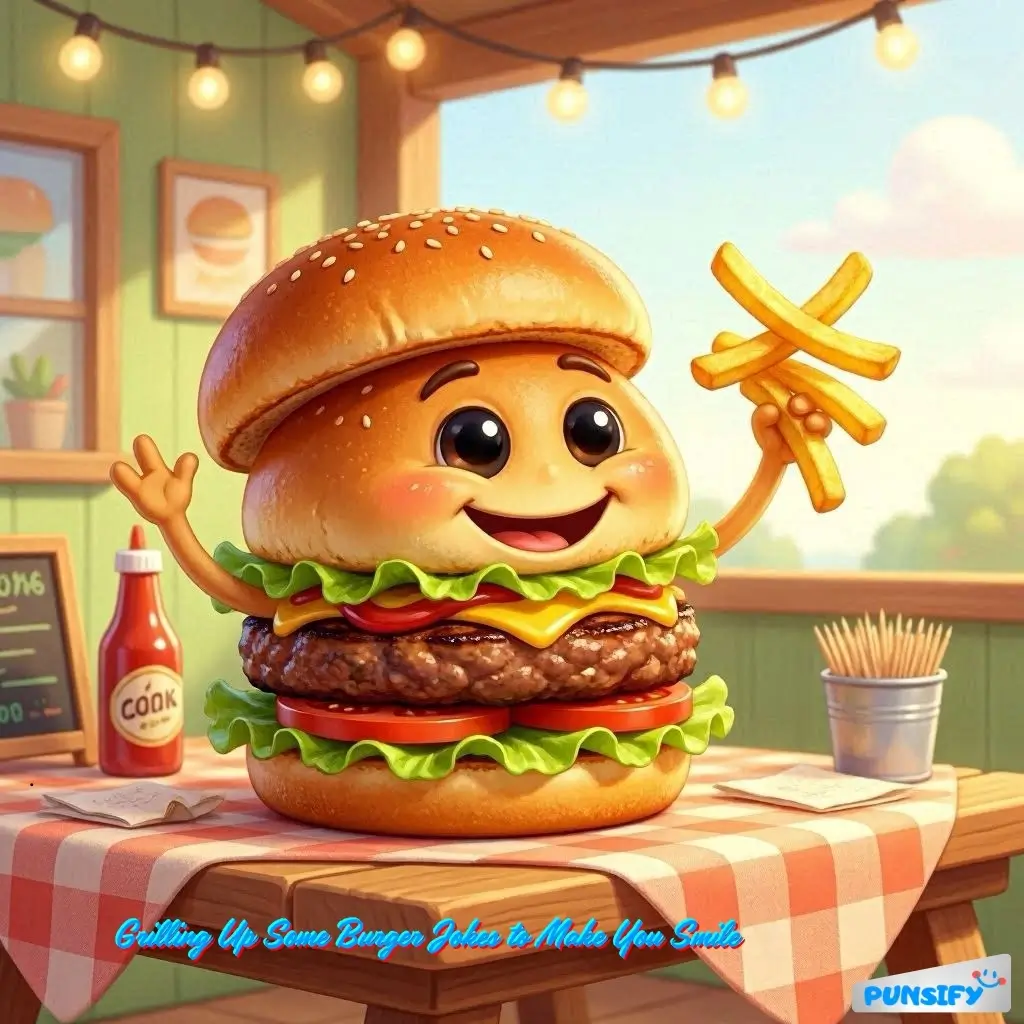 173+ Hilarious Burger Jokes & Puns That Will Lettuce Laugh Until We Fry!