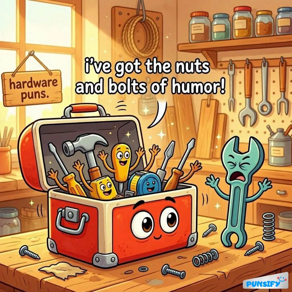 173+ Hilarious Hardware Puns & Jokes That Will Nail Your Humor Game