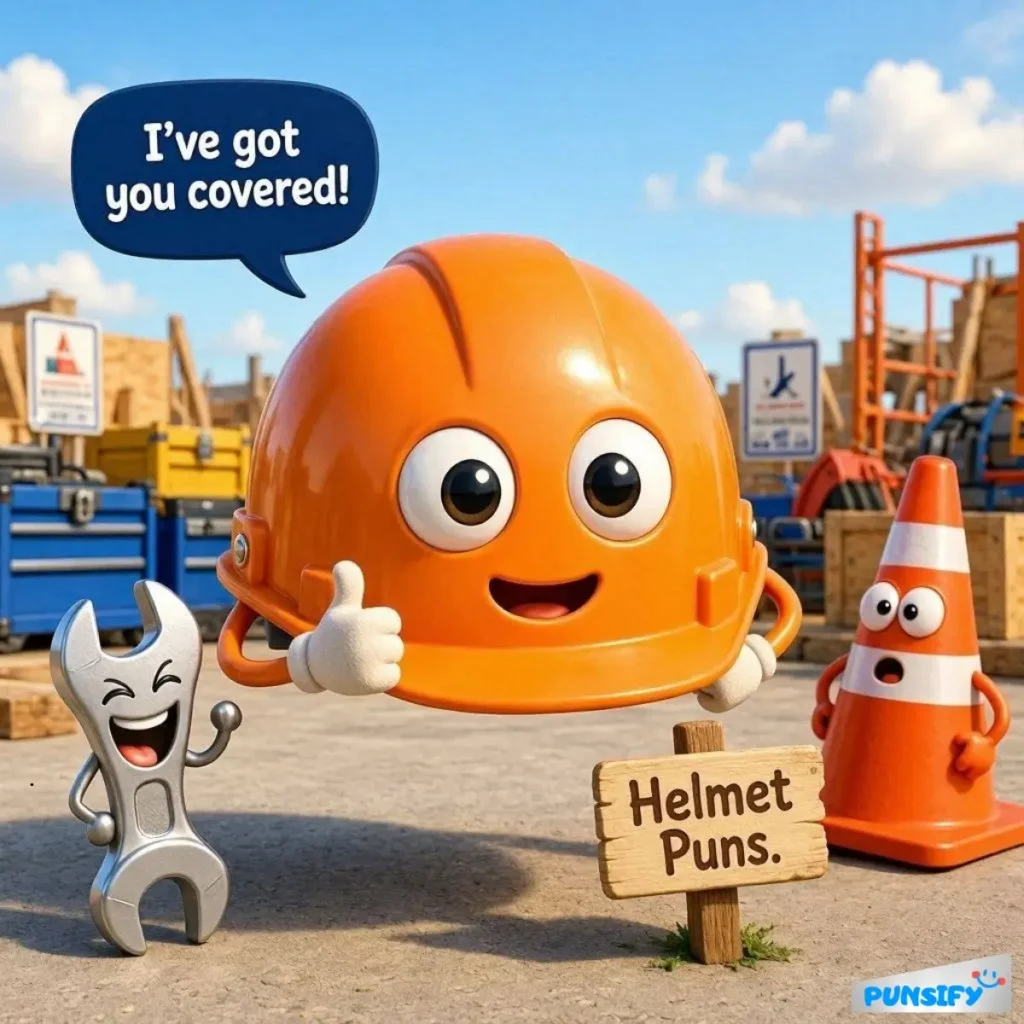 Helmet Puns