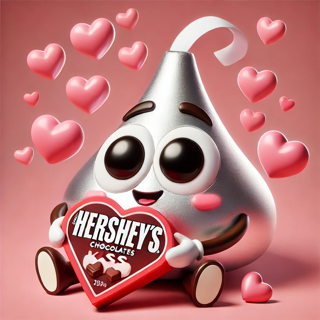 Hershey Kiss Valentines Day Puns