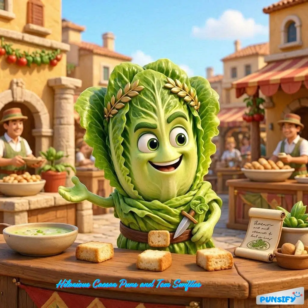 179+ Hilarious Caesar Puns That Will Make You Laugh and Add Flavor to Your Conversations