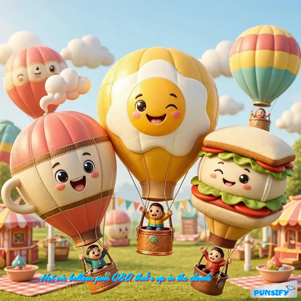 163+ Hot Air Balloon Puns That Will Lift Your Spirits and Make You Burst with Laughter