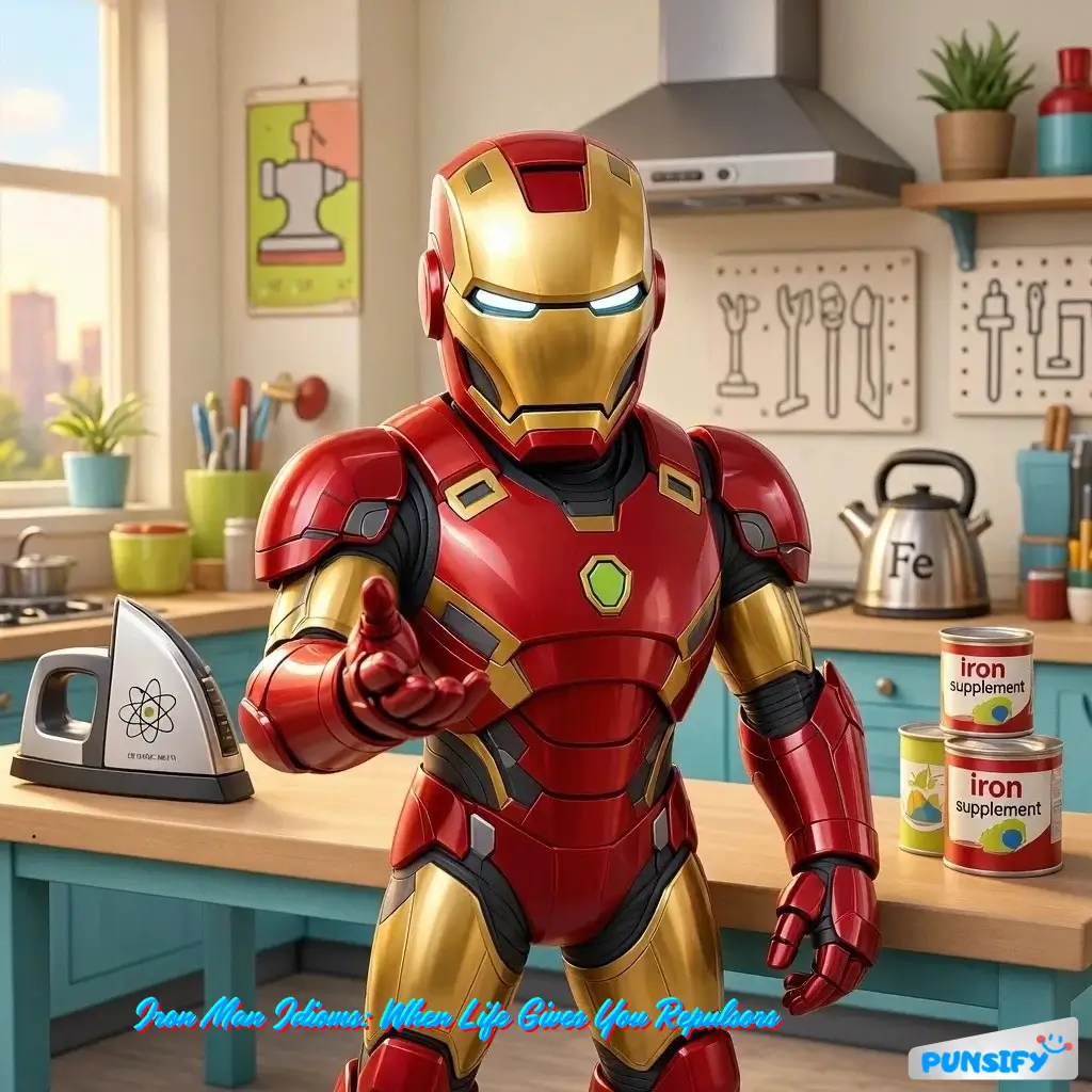 157+ Iron Man Puns to Keep Your Humor Powered Up