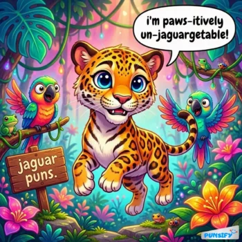 173+ Hilarious Jaguar Puns & Jokes That Will Have You Pouncing with Giggles