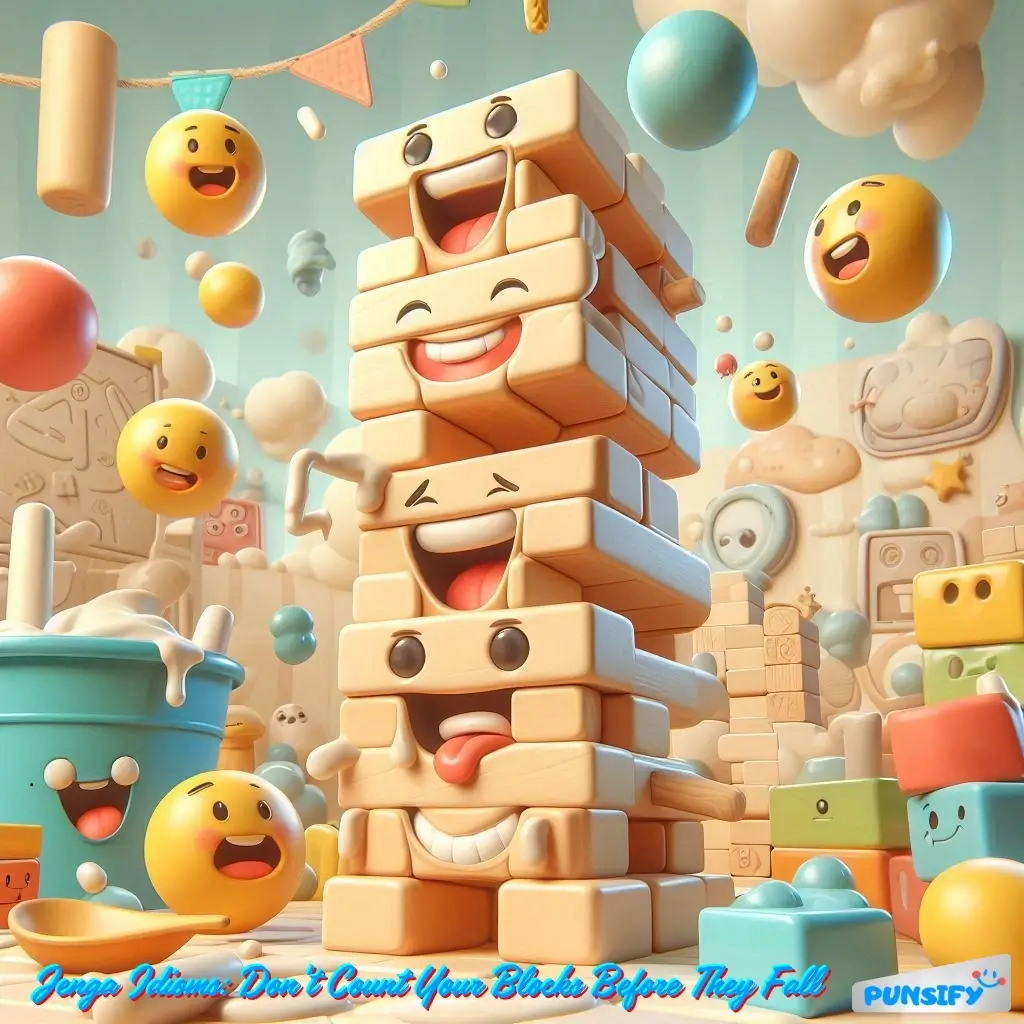 193+ Hilarious Jenga Puns and Jokes to Keep Your Humor Toppling Over with Fun