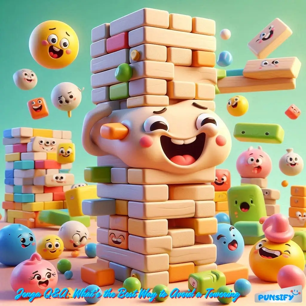 193+ Hilarious Jenga Puns and Jokes to Keep Your Humor Toppling Over with Fun
