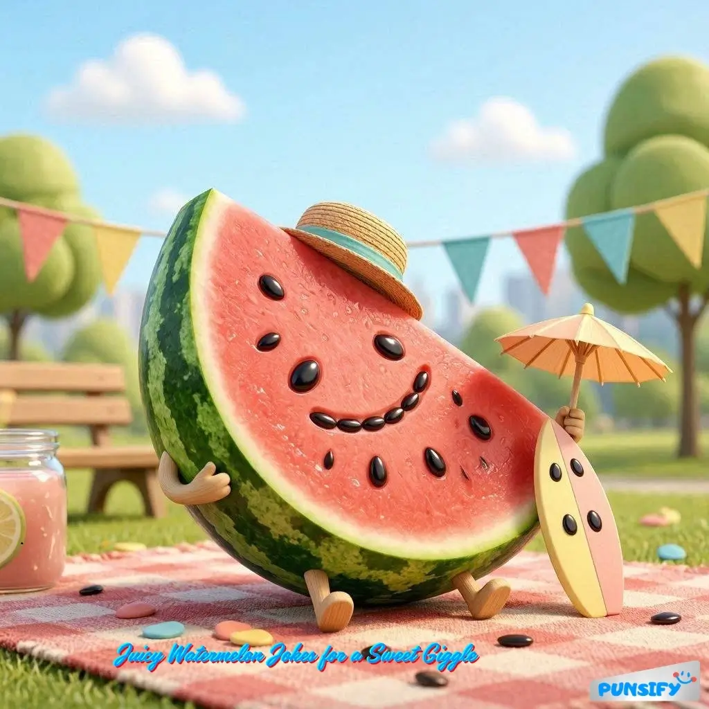 Slice of Laughter: Watermelon Jokes and Puns 157+ Melon Mania